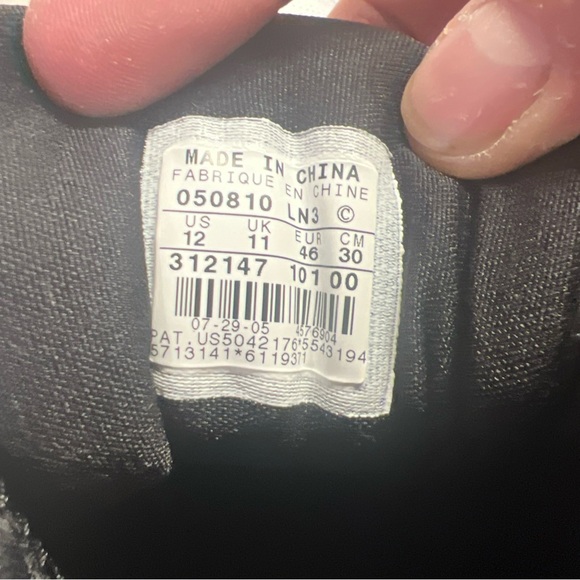 Nike Zoom LeBron III 312147-101 2005 White/Black/Crimson Red MVP Cavaliers - Picture 9 of 13